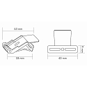 nobil� Zubeh�r f�r LED Pendel Panel R400 (UGR<19) - Einbaufeder-Set