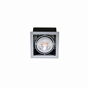 Recessed LED luminaire LED MINI KARDAN E1, 7W 3000K 38�, CRi>90, dimmable, matt titatium