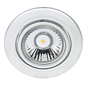 Einbaustrahler DOWNLIGHT C 3830, � 8.8cm, schwenkbar, Chrom matt