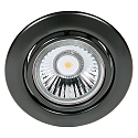 Einbaustrahler DOWNLIGHT C 3830, � 8.8cm, schwenkbar, schwarz