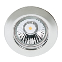Einbaustrahler DOWNLIGHT C 1830, � 8cm, starr, Chrom