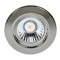 Einbaustrahler DOWNLIGHT C 1830, � 8cm, starr, schwarz-Chrom
