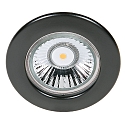 Einbaustrahler DOWNLIGHT C 1830, � 8cm, starr, schwarz