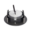 nobil� LED Downlight 5068 ECO FLAT SCCT DIM C, IP40, rund, 7.5W 2700/3000/4000K 38�, CRi >90, schwenkbar, dimmbar, schwarz matt