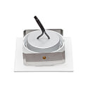 LED Downlight 5068Q ECO FLAT SCCT DIM C, IP40, eckig, 7.5W 2700/3000/4000K 38�, CRi >90, schwenkbar, dimmbar