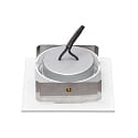 LED Downlight 5068Q ECO FLAT SCCT DIM C, IP40, eckig, 7.5W 2700/3000/4000K 38�, CRi >90, schwenkbar, dimmbar