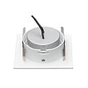 LED Downlight 5068Q ECO FLAT SCCT DIM C, IP40, eckig, 7.5W 2700/3000/4000K 38�, CRi >90, schwenkbar, dimmbar