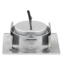 nobil� LED Downlight 5068Q ECO FLAT SCCT DIM C, IP40, eckig, 7.5W 2700/3000/4000K 38�, CRi >90, schwenkbar, dimmbar, Chrom matt