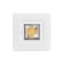 LED Downlight A 5068 T FLAT RQ, eckig, 48�, 9W, 3000K, IP40, dimmbar, wei� matt