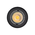 downlight A 5068 T FLAT round IP40, black matt dimmable