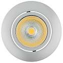 downlight 5068 ECO FLAT BIO round IP40, chrome matt dimmable