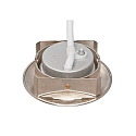 nobil� LED Downlight 5068 ECO DOB, rund, 38�, 8W, 4000K, IP40, dimmbar, nickel geb�rstet