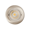 nobil� spot 5068 ECO DOB round IP40, brushed nickel dimmable