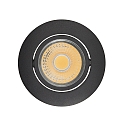 downlight A 5068 T FLAT BIO dimmable IP40, clear, black matt dimmable