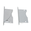 Accessory for recessed aluminum profile luminaire - end caps (2 pc.)