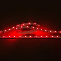 LED Strip Flexible LED SMD 3528, 12V, 4.8W/m, RED, 200cm