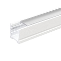Aluminum U-Profile 4 TP, 200cm, for LED Strips up to 1.3cm width, matt white