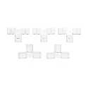 Accessories for Flexible LED SMD 3528 - T-connector, 2-pole, set of 5