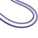 nobil� fully siliconised LED strip NEON 1516 3D 4-pole, RGB white