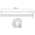 nobil� fully siliconised LED strip NEON 1516 3D 4-pole, RGB white