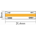 nobil� Flexible LED COB 256, 5m, 10W/m, 24V, IP20, 6500K