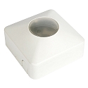 Aufbaugeh�use IP20 f�r Anwesenheitsdetektor Art.Nr. 816224, Eckig, 10.7 x 10.7 x 6cm, Wei�