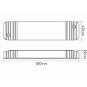 nobil� LED Betriebsger�t EL-30-24V, IP20, 220-240V AC, sek. 24V DC / 1200mA, SK2, 1- 30W, sek. RST-Buchse, schaltbar / statisch