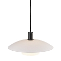 Nordlux Pendelleuchte VERONA, E27, IP20, schwarz, Glas opal wei�