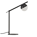 Nordlux Table lamp CONTINA, G9, IP20, glass opal white, black