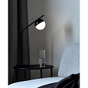 Nordlux Table lamp CONTINA, G9, IP20, glass opal white, black