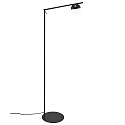 Nordlux Floor lamp CONTINA, G9, IP20, glass opal white, black
