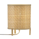 Table lamp TRINIDAD, E27, IP20, bamboo