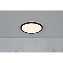Nordlux LED Bad-Deckenleuchte OJA 29 SCENE SELECT, IP54, mit Nachtlicht, 14.5W 3000/4000K 1600lm 120�, schwarz