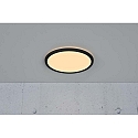 Nordlux LED Bad-Deckenleuchte OJA 29 SCENE SELECT, IP54, mit Nachtlicht, 14.5W 3000/4000K 1600lm 120�, schwarz