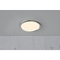 Nordlux LED Bad-Deckenleuchte OJA 29 SCENE SELECT, IP54, mit Nachtlicht, 14.5W 3000/4000K 1600lm 120�, wei� + Nickel