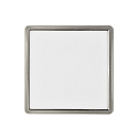 Nordlux LED Bad-Deckenleuchte OJA SQUARE 29 SCENE SELECT, IP20, mit Nachtlicht, 14.5W 3000/4000K 1600lm 120�, wei� + Nickel