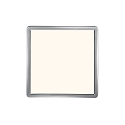 Nordlux LED Bad-Deckenleuchte OJA SQUARE 29 SCENE SELECT, IP54, mit Nachtlicht, 14.5W 3000/4000K 1600lm 120�, wei� + Chrom