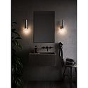 Nordlux LED Bathroom luminaire HELVA NIGHT LED Mirror luminaire, 6,5W, 3000K, 600lm, IP44, 2-Step MOODMAKER, chrome