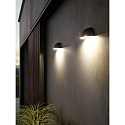 LED Wall luminaire ARCUS SMART LED Outdoor luminaire, 9,5W, 2700K, 440lm, IP54, black
