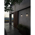 LED Wall luminaire ARCUS SMART LED Outdoor luminaire, 9,5W, 2700K, 440lm, IP54, black