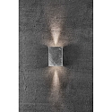 Nordlux LED Au�enwandleuchte FOLD 10, IP54, 2x 3.5W 3000K 250lm 120�, Verzinkt