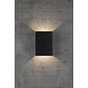 Nordlux LED Au�enwandleuchte FOLD 15, Up/Down, IP54, 2x 3.5W 3000K 200lm 205�, Schwarz