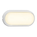 Outdoor LED Aufbauleuchte CUBA BRIGHT OVAL, 14W, 3000K, 1600lm, IP54, Glas opal, wei�