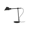 Tischleuchte STAY LONG, E27, IP20, schwarz