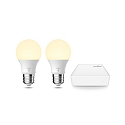 Nordlux Smart Startkit EU, 2x E27, 7W, 2200-6500K, 900lm, wei�