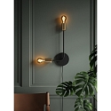 Nordlux LED Leuchtmittel DECO A60 SPIRAL, E27, 4,5W, 1800K, 120lm, dimmbar, rauchfarben