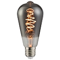 LED Leuchtmittel DECO ST64 SPIRAL, E27, 4,5W, 1800K, 140lm, dimmbar, rauchfarben
