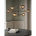 Nordlux LED Leuchtmittel DECO G95 SPIRAL, E27, 4,5W, 1800K, 140lm, dimmbar, rauchfarben