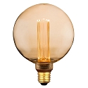 Nordlux LED Lecuhtmittel DECO G125 RETRO, E27, 3,5W, 1800K, 120lm, dimmbar, gold