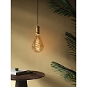 Nordlux LED Leuchtmittel DECO PS160 SPIRAL, E27, 7W, 2200K, 600lm, dimmbar, gold